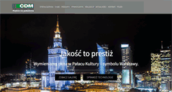 Desktop Screenshot of cdm-drewno.pl